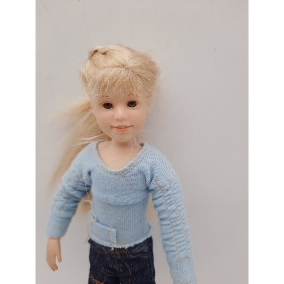 2005 Only Hearts Club Doll Blonder Hair w/Braid 9" Shirt & Jeans - Picture 2 of 12